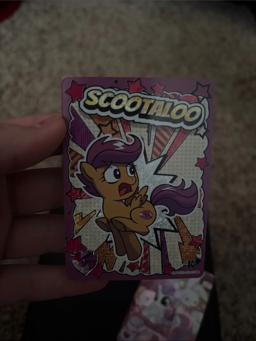 Scootaloo SR Official kayou brand mlp card
